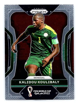 2022 PRIZM FIFA WORLD CUP QATAR #250 KALIDOU KOULIBALY  Soccer SENEGAL