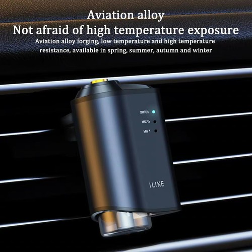 Luxury Smart Portable Car Aromatherapy Adjustable Air Freshener With Refil - Picture 4 of 8