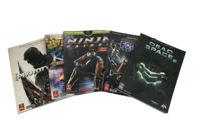 Mixed Strategy Guides Lot of 5 Prima Games Dead Space Star Wars Ninja Gaiden