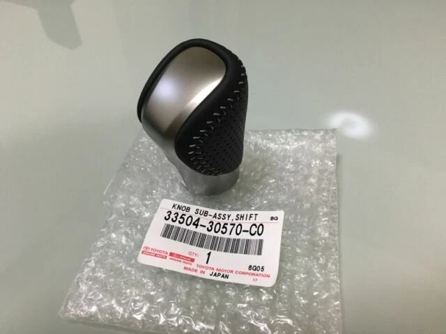 Perilla de cambio de cuero F-Sport genuino Lexus GS GS250 GS350 GS450h 33504-30570-C0 Foto 3 de 4