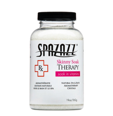 Spazazz RX Therapy Crystals 19oz  Skinny Soak, Loose Inches and Soak in Vitamins