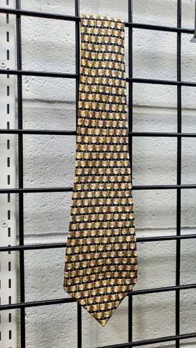 Rare Vintage Nicole Miller  Wall Street Stock Market Silk Tie 1997