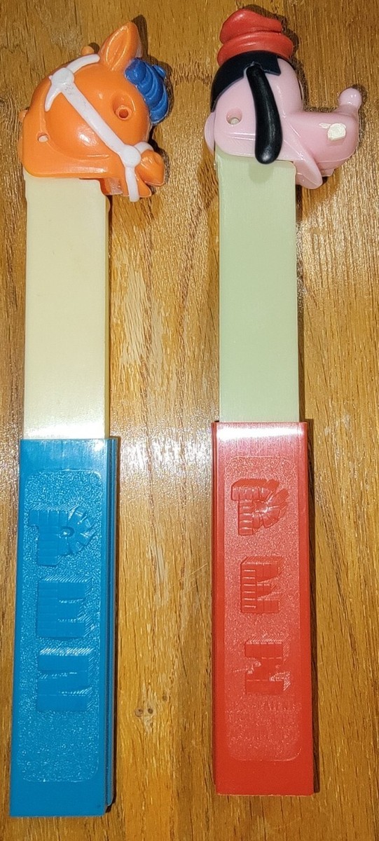 70's OLD PEZ pins 15点コンプリート品 オールドペッツ Vintage PEZ Horse Pony No Feet Austria - Lot of 10 Pez