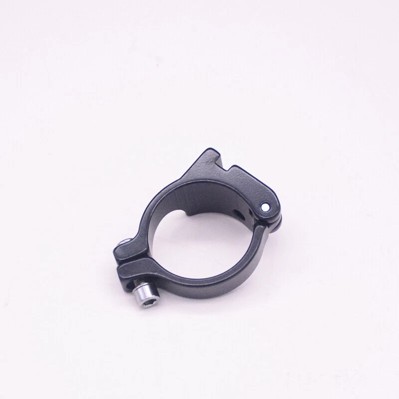 Cuadro de bicicleta de carretera de montaña abrazadera de desviador delantero montaje directo especificaciones 31,8 mm/34,9 mm Foto 2 de 4