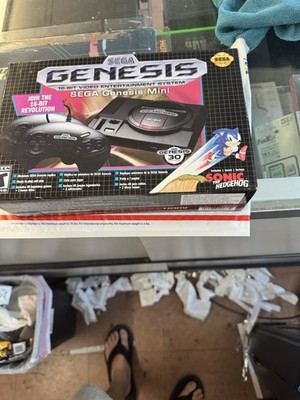 SEGA Genesis Mini Console Black New Classic Retro Game System HDMI 42 Games