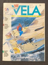 Rivista FARE VELA 1992 n.58 + inserto Coppa America Moro di Venezia nautica