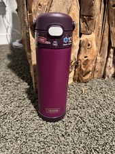 THERMOS FUNTAINER 16 Ounce Stainless Steel Vacuum Insulated Bottle, NEW