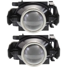 Set Of 2 Clear Lens Fog Light For 2006-12 Ford Fusion Lh Rh Capa W Bulbs