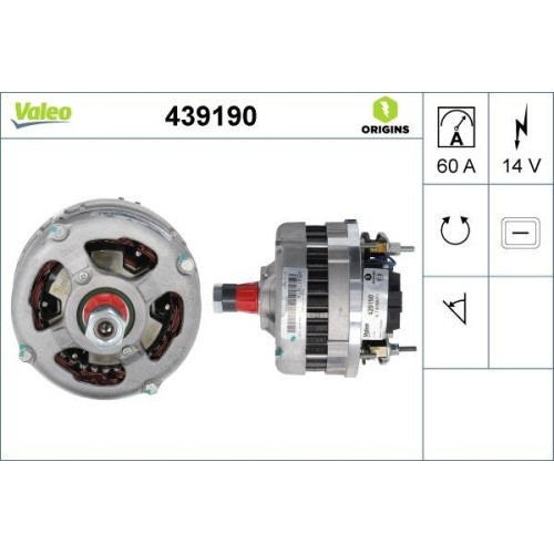 1X Generator Valeo 439190 Passend FüR Volvo Deutz-image