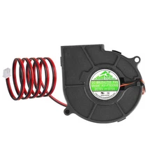 75mm x 30mm 7530 DC 12V Cooling Blower Fan, Dual Ball Bearing Brushless,