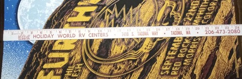 FURTHUR THANKS DEAD RED ROCKS 2012 KONZERT POSTER Phil Lesh Bob Weir 90 von 350 - Bild 8 von 9