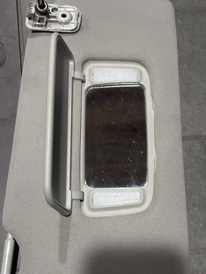 2009-2012 Nissan Altima Sun Visor Driver Passenger Set Pair Left Right Beige OEM - Image 2 of 4