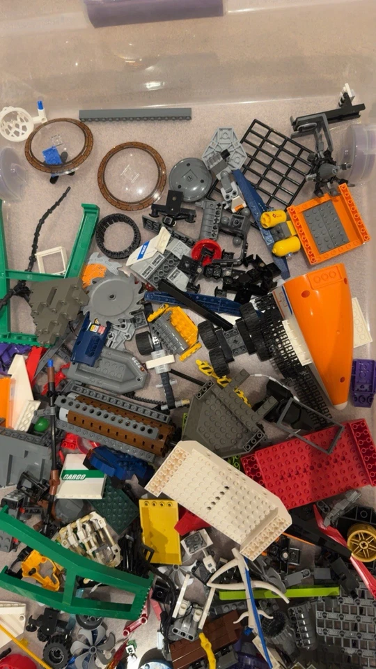 Лот товаров LEGO Bridge Plane Ninjago, Star Wars и случайные детали кирпичи - Изображение 3 из 4