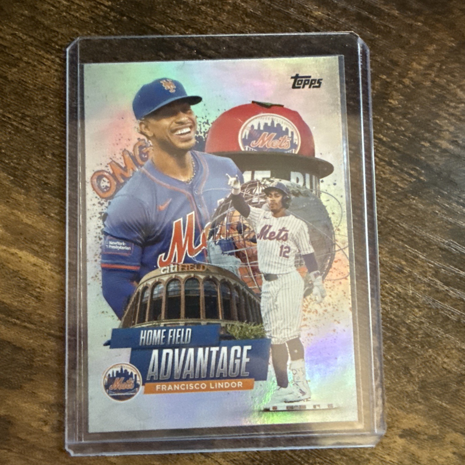 MLB TOPPS 　FRANCISCO LINDOR　HFA SSP 2025 Topps Series 1 Francisco Lindor Home Field Advantage