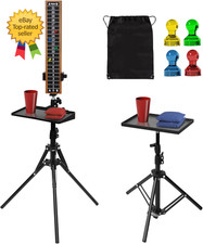 2 Sets Cornhole Scoreboard with Drink Holder Score Keeper Set for Cornhole Game
