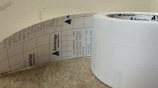 80mm white Pressure sensitive adhesive sail repair tape, sewable, sold per mtr