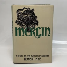 Vtg Merlin Nye Fantasy Fiction 1979 Hardcover First American Edition Dust Jacket