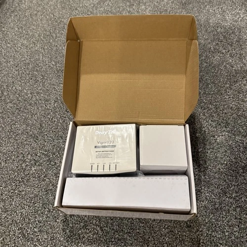 DrayTek Vigor 120 ADSL2/2+ Ethernet Modem new in box