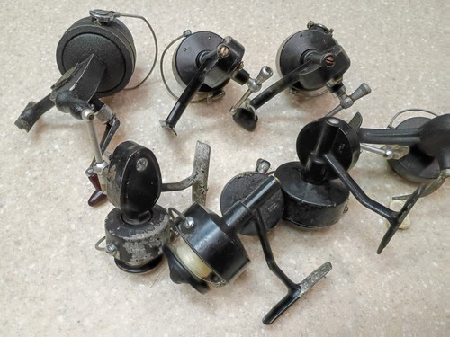 VINTAGE Spinning FISHING REEL Lot DAM Quick 440 Garcia Mitchell 300 304 Zebco - Picture 24 of 24