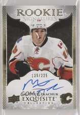 2016 Upper Deck Ice Exquisite Rookie Signatures 139/225 Matthew Tkachuk Auto 0c3