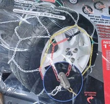 Catene Da neve 9mm mis. 110 blue ice a rombo, tuv/onorm Nuove