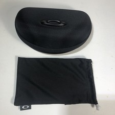 Authentic Oakley Zippered Clam Shell Hard CASE ONLY Cloth Bag For Sunglasses