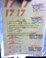 DARRELL WALTRIP RACING TATTOOS 1991