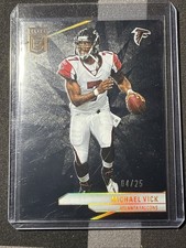 2024 PANINI DONRUSS ELITE BLACK EXPLOSION SSP #57 MICHAEL VICK #4/25 FALCONS