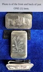 International Trade Unit Eagle Flag Liberty Bell 1 Oz 999 Silver Bar Money Clip