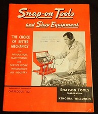 Original Vintage Old Snap-on Tools Catalog A2 Issued February 1967
