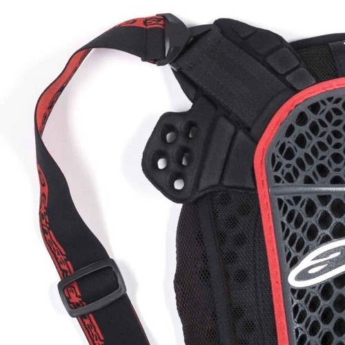 Rücken Protektor - ALPINESTARS NUCLEON KR-3 - SCHWARZ/ROT - S - Bild 5 von 5
