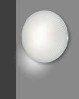 Deckenleuchte Wohnzimmer Weiß Glas T:13 Cm E27 Blendarm Deckenlampe Esszimmer
