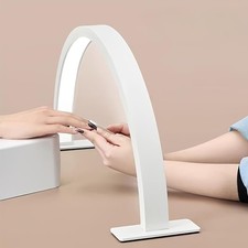 Half Moon Nail Art Lamp with Timer and Stylish Nail Art Desk Light