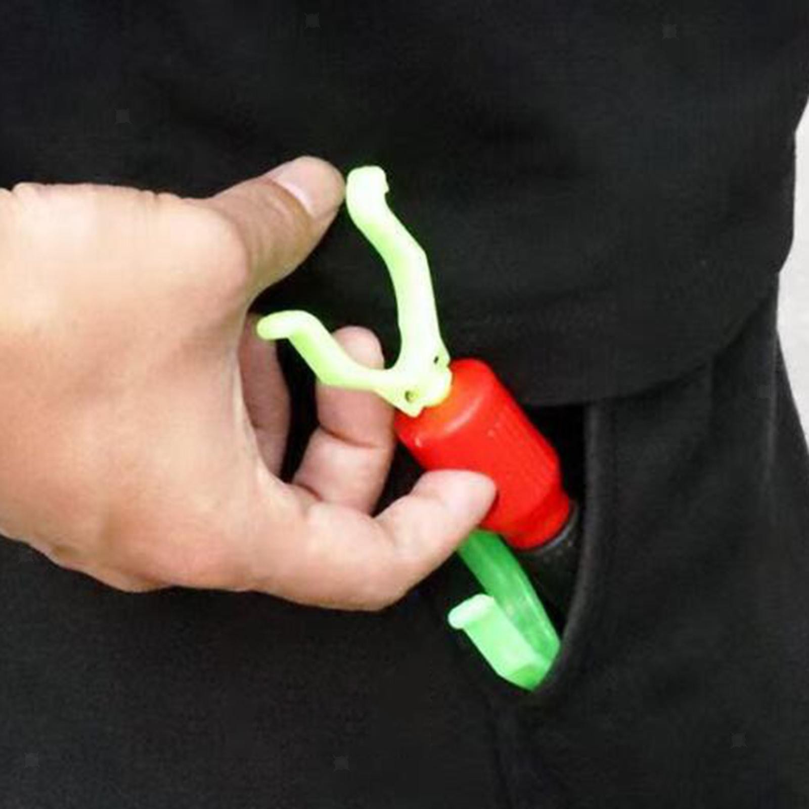 4x Ice Fishing Spiral Drill Ice Screw Hiking Camping Equipment Tent Stakes