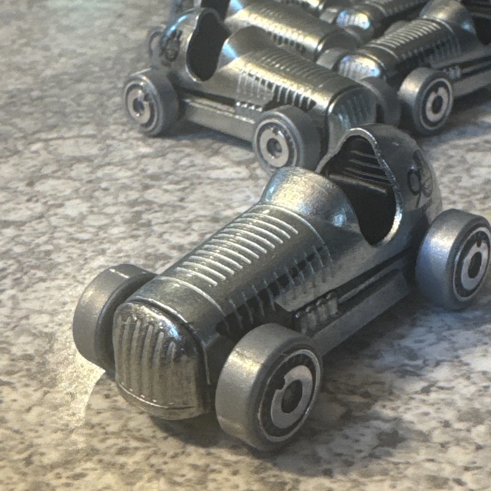 Lot Of 10 Loose Hot Wheels Monopoly 90 Years Pass N Go Coupe Very Cool - Image 4 of 4