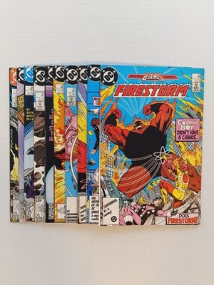 Firestorm, The Nuclear Man Comic Books:  41 issues (1986-1990) DC Comics