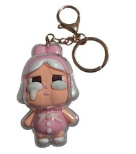 Crybaby Crying Again Series Mini Figure Keychain Pink Outfit