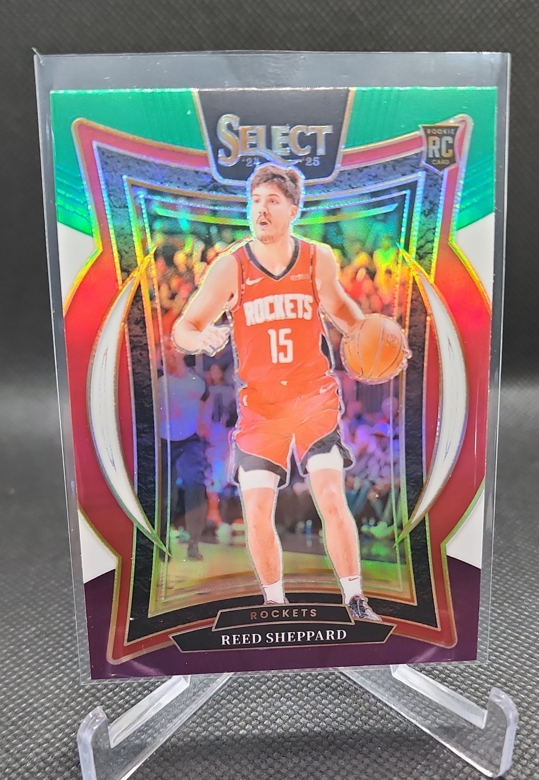 Reed Sheppard Green White Purple Prizm #68