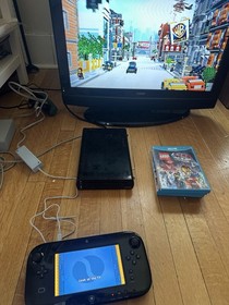 Wii U Black Console & Games Zelda Ocarina Lego Game Super Mario World 3D Pokemon