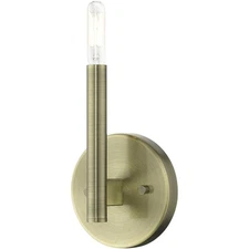 Livex Lighting 51171-01 Copenhagen Wall Sconce Antique Brass