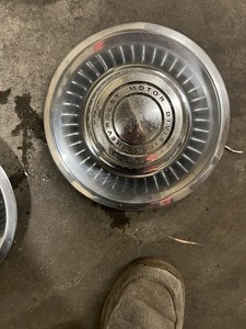 Chevrolet Motor Division Vintage Hubcaps Set