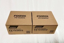 FOSTEX FE103NV2 10cm Full Range Speaker 8 Ohm Pair New Unused from Japan