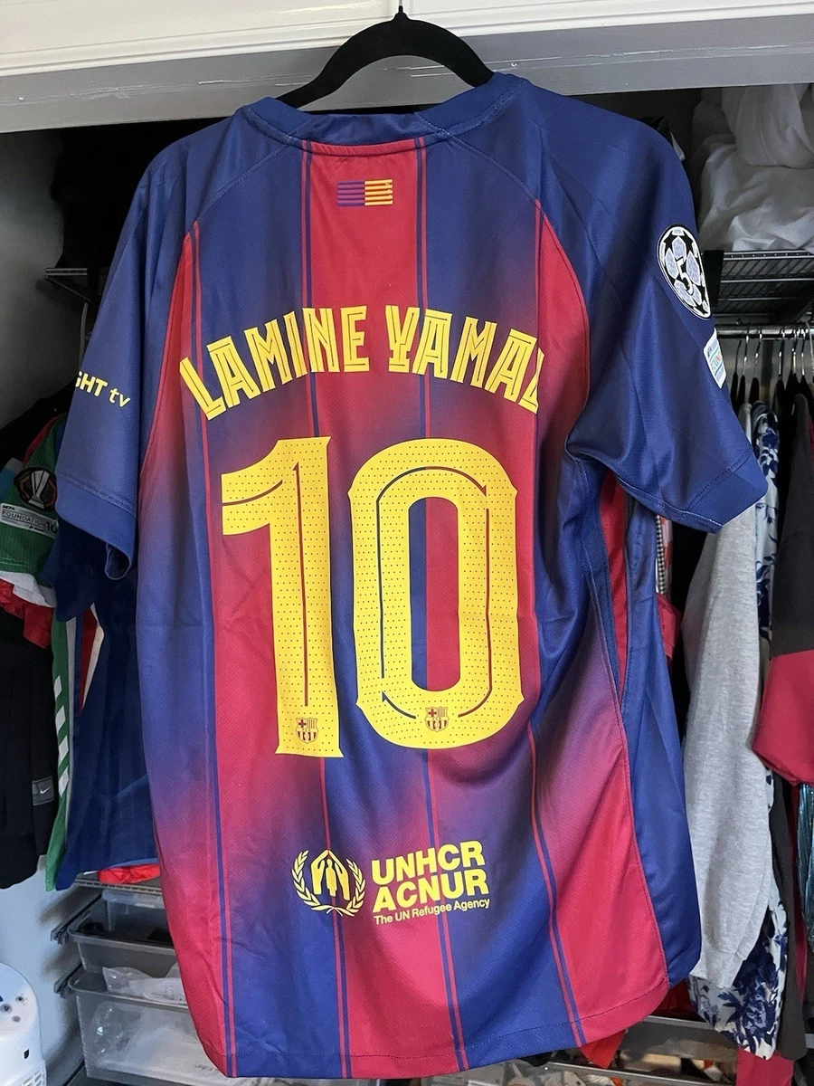 Size L FC Barcelona International Club Soccer Fan Jerseys for sale