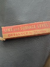 Vintage Stanley Line and Surface Hanging Level No. 1287 Made in USA, BOXED