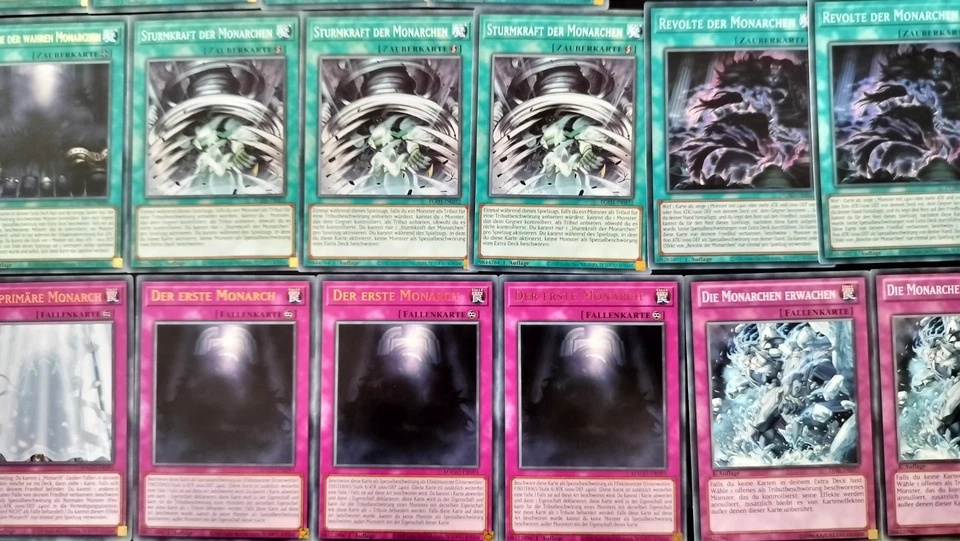 Yu-Gi-Oh! 41 Karten Monarch Monarchen Deck Near Mint Deutsch Holos - Bild 4 von 4
