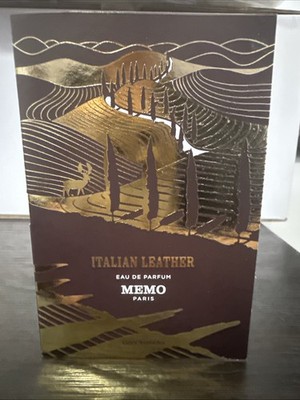 Memo Paris Italian Leather Eau de Parfum Sample Spray Vial 1.5ml / 0.05 oz
