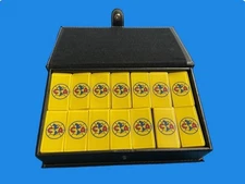 DOMINO CLUB AMERICA HECHO EN MEXICO TAMANO JUMBO DE  5 CAPAS !!