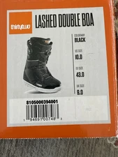 Thirtytwo Lashed Double BOA Men's Snowboard Boots Size 10