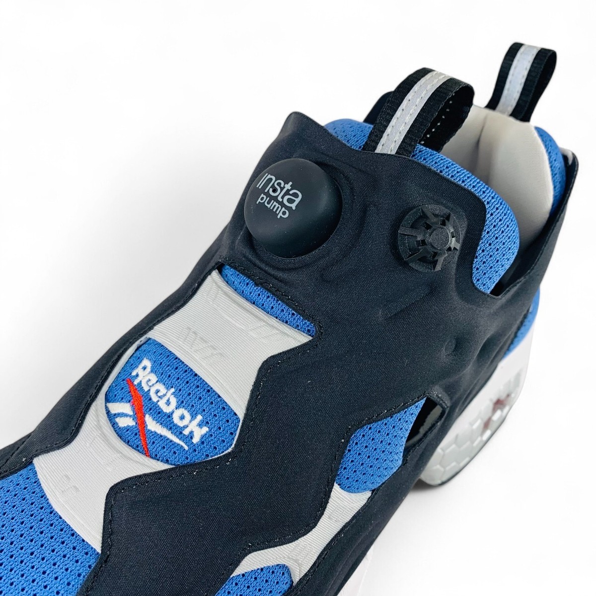 Reebok InstaPump Fury 94 Blue Black White Men\'s Shoes Sneakers 100211290 Reebok InstaPump Fury 94 Blue Black White Men main image 4