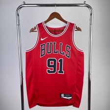 Dennis Rodman 91 ADULT XXL CHICAGO BULLS 1997 JERSEY BASKETBALL